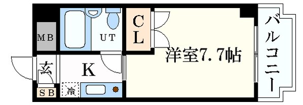 エクセレンス新大阪の物件間取画像